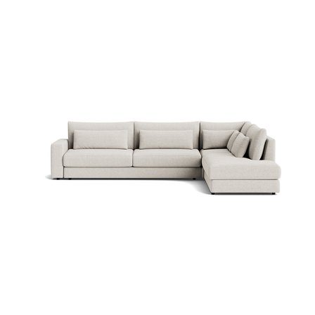 Sevilla hjørnesofa, højrevendt - Modesto Creme - 325x240x85 - Sofa, hjørnesofa