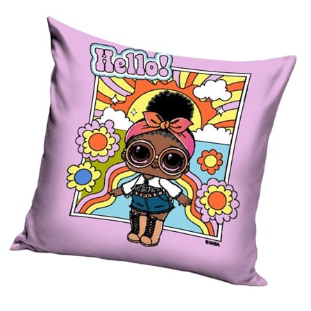 LOL Surprise Hello Sunshine Fylld Kudde One Size Lila/Gul