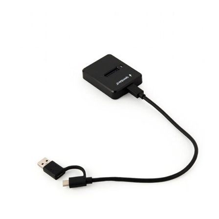 Telakointiasema M.2 SATA- ja NVMe SSD-asemalle USB Type-C:n kanssa