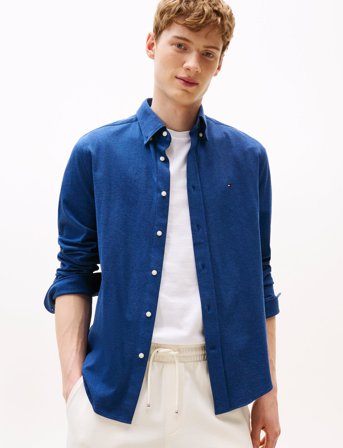 Tommy Hilfiger 1985 Knitted Rf Shirt - Blue - S