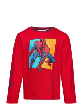 Long-Sleeved T-Shirt Red Marvel