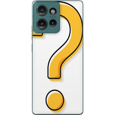 Yhteensopiva Puhelinkuori Motorola Edge 50 Kysymysmerkki