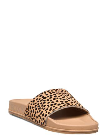 Slippy Animal Shoes Summer Shoes Flat Sandals Multi/mönstrad Roxy