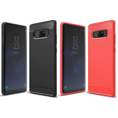 Samsung Note 8 Stöttåligt Stötdämpande Skal Slimcarbon Svart