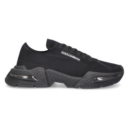 Dolce & Gabbana Low-Topp sneakers Airmaster stretch svart, Herr, Herr, Storlek: 44 EU