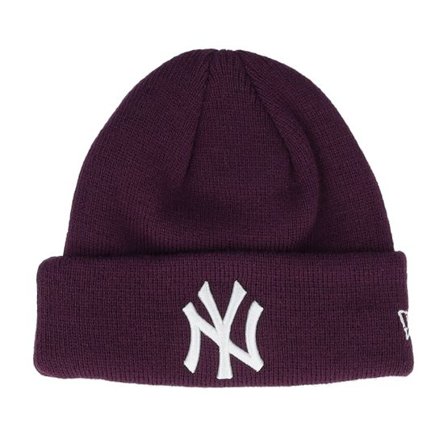 New Era - MLB Lila cuff Beanie - Kids New York Yankees Infant League Essential Beanie Purple Cuff @ Hatstore