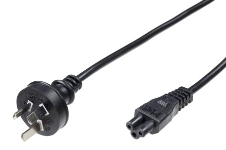 MicroConnect Strømkabel - IEC 60320 C5 til SAA AS 3112 (hann) - 1.8 m - svart - Australia