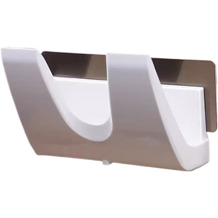 Seinään kiinnitettävä pannun kannen pidike, rei'itysvapaa keittiöhylly, leikkuulauta, pannun kannen säilytysteline