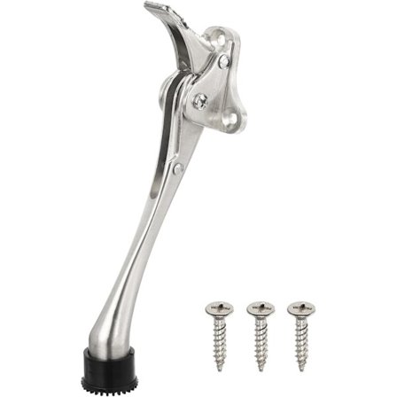 Potkutoiminen ovenpysäytin - Ovenpysäytin - 17,5 cm - Ovenpysäyttimen pidike - Huonekalutarvikkeet - Ulko-ovenpysäyttimet - Potkutoiminen ovenpidike -