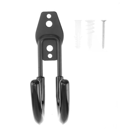 Multifunktionsværktøjs-Hængekrog Rund Metaltråd Opbevaringskroge Væghængt Organizer Sort