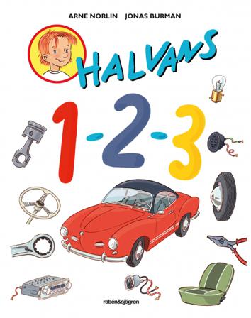 Halvans 1-2-3 - Bok av Arne Norlin & Jonas Burman - Inbunden