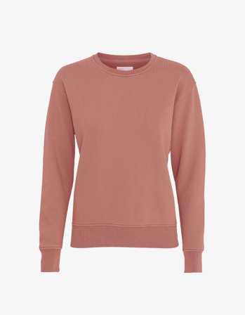 Women Classic Organic Crew - Rosewood Mist - XL