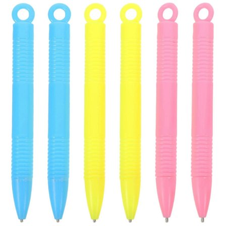 6 stk. Magnetisk Tegnepenn for Barn Magnetisk Stylus Penn Erstatning for Magnetiske Tegnebrett Klasseromsutstyr Kunsttilbehør for Barn (FMY)