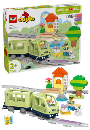 LEGO DUPLO Interaktivt äventyrståg Byggsatser Unisex ONESIZE