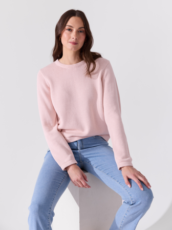 MATCH - Malou genser - Va Vite - Str. XS - Dame - Gensere & Cardigans - Rosa - 100% bomull