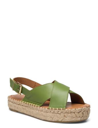 Crossed Shoes Summer Shoes Platform Sandals Grønn ALOHAS*Betinget Tilbud