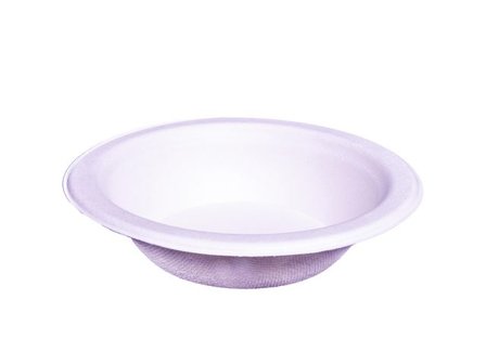 Tallrik Bagasse BIO djup 350ml 50/fp - Lyreco - Kök och servering - Engångsartiklar - Tallrikar - Eco