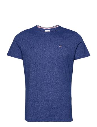Tjm Slim Jaspe C Neck T-shirt Blå Tommy Jeans