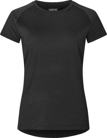 Urberg Lyngen Merino T-shirt Women's Women short-sleeved sweaters Black XS