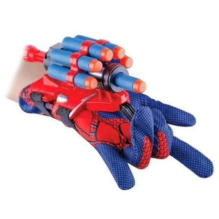 Spiderman-Hanskavihre Web Shooter - Lasten Super Sankarihanskat Rannelaukaisimella Cosplay-Tarvikkeet Rekvisiitta Leikki Avengers Rannelaukaisin [HK]