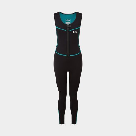 Muta Gill Dynamic Long Jane 3 mm Nero, donna, EU 40 (UK 14)