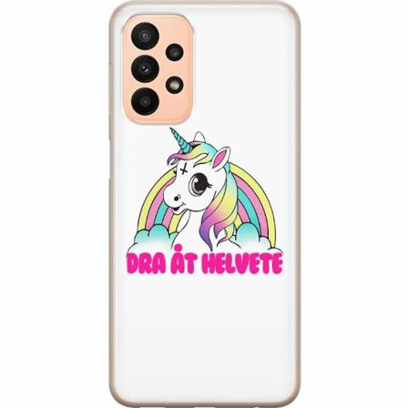Samsung Galaxy A23 5g Genomskinligt Skal Unicorn