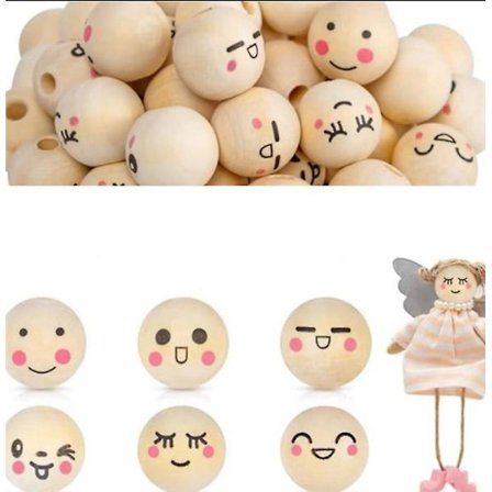 120 stk Træ Ansigtsperler 20mm Smilende Ansigt Træperler med Hul bekymring Orm Ansigt Træhoveder Tilbehør til Halloween og Jul