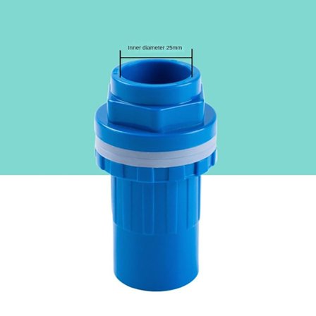 2kpl Viemäriliitin Tyhjennysliitos SININEN 25MM 25MM