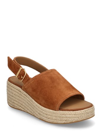 FitFlop | Platfforms Espadrille Suede Wedge B/Strap Sandals | 42
