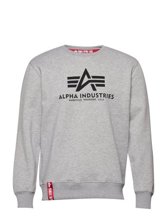 Alpha Industries Basic Sweater - Grey - M