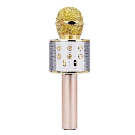 Bluetooth Microphone Speaker Handheld Microphone Karaoke Mic Music Player Singing Recorder