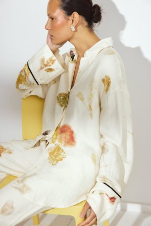 NA-KD Chemise oversize en viscose mélangée - - Multicolore - EU 38