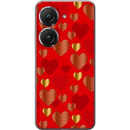 Kompatibelt Mobildeksel til Asus Asus Zenfone 9 GoldenHearts