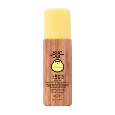 SUN BUM SPF50 Sunscreen Roll-On Lotion 88ml - Crema solare corpo alta prot.