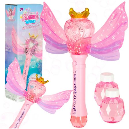 Princess wand såpbubbla maskin