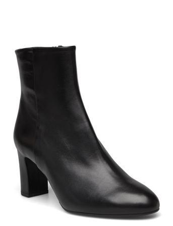 Booties Shoes Boots Ankle Boots Ankle Boot - Heel Sort Billi Bi
