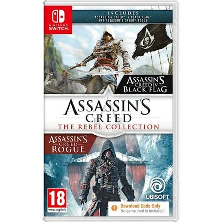 Videopelit - Assassin's Creed - Rebel Collection - Musta - Aikuinen