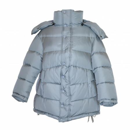 Balenciaga Vintage, Pre-Owned down jacket Blauw, Dames, Maat:M,polyester