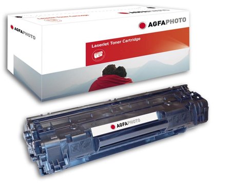 AGFAPHOTO Svart - tonerpatron (alternativ for: HP 85A, HP CE285A, Canon CRG-725) - for Canon i-SENSYS LBP6020, LBP6030; HP LaserJet Pro M1132, M1136,