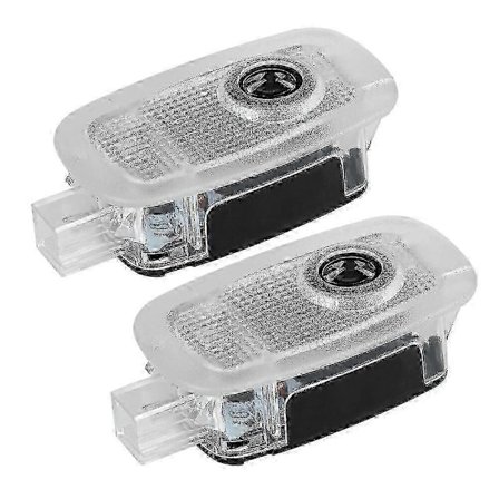 2 KPL LED-auton oven älykäs AMG-merkkiprojektori tervetulovalo Mercedes-Benz S-sarjan W221 V-sarjan W639 VITO Sprinter -autolampuille Ajoneuvon 