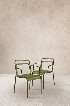 Jotex - Stol Med Armlæn 2-pak Kaktus - PANTHEON - Køb Havestole & haveskamler hos Jotex