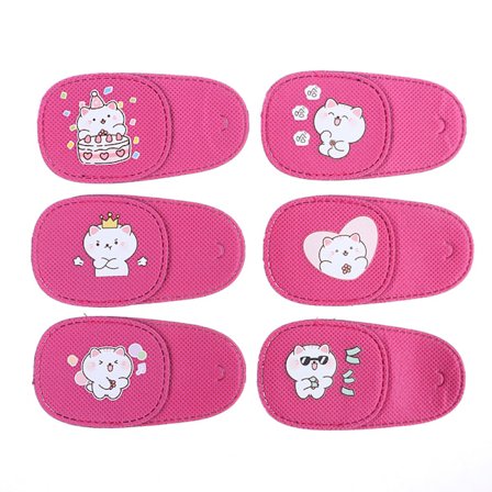 6 st/ set Tecknad barn Enkelt ögonskydd Cover Lazy Eye P