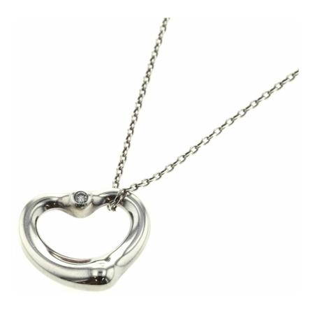 Tiffany & Co. Pre-owned Necklaces grå, Dam Vintage Smycken, Dam, Storlek: ONE SIZE