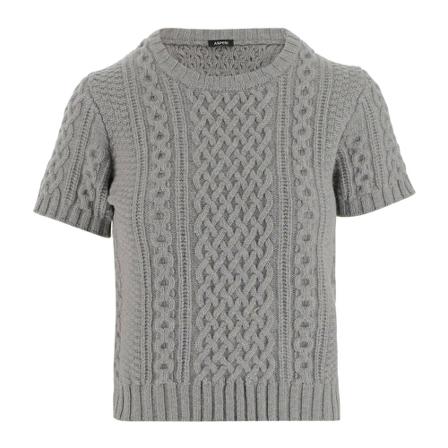 Aspesi, Round-neck Knitwear Szary, Kobieta, Rozmiar: M