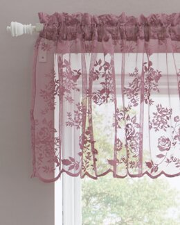 Gardinkappa Bianca spets Rosa - Kök, - Linea