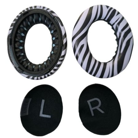 Pehmeät korvatyynyt BOSE 700 / NC700:lle - Zebra