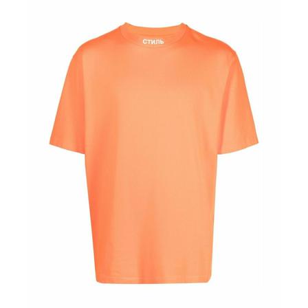Heron Preston - T-shirts - Orange - Herr - Storlek: M, Herr, Storlek: M