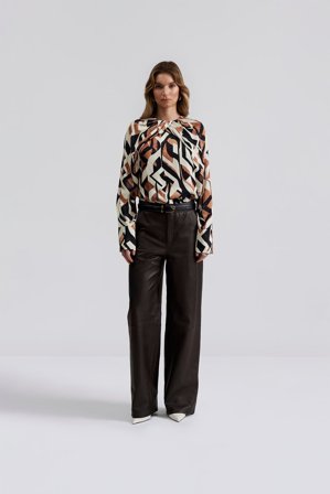 Malina - Felise byxor - XL - Chocolate