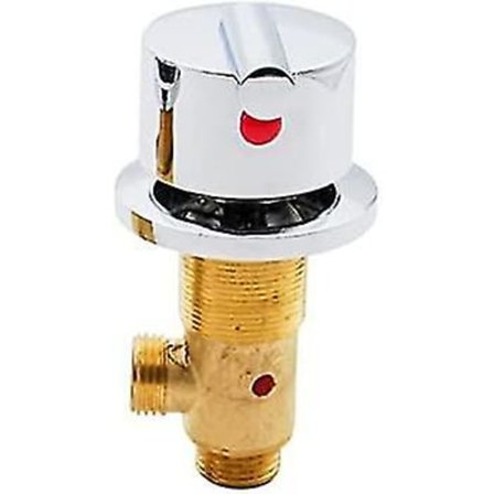 Badekararmatur Badeværelsesarmatur Håndvaskarmatur Varmt Koldt Vand Massiv Messing Blandingsbatteri Bladgreb Blandingsbatteri