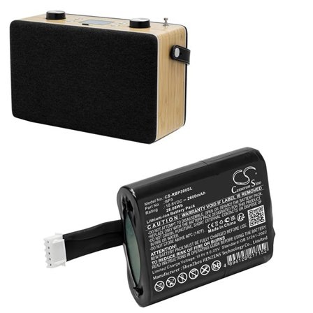 Batteri til DAB Digital til Roberts Revival Icon, Stream 95i